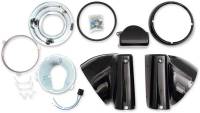 Drag Specialties - Drag Specialties 7in. Headlight Nacelle Kit - Black - 2001-1482 - Image 1