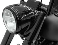 Drag Specialties - Drag Specialties 7in. Headlight Nacelle Kit - Black - 2001-1482 - Image 2