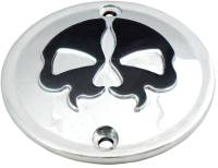 Drag Specialties - Drag Specialties Split Skull Points Cover - Chrome - 0940-1616 - Image 1