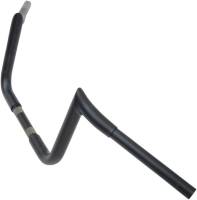 LA Choppers - LA Choppers 1-1/4in. Prime Ape Handlebars - 12in. Rise - Flat Black - LA-7351-10M - Image 2