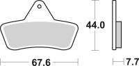 SBS - SBS ATS Sintered Brake Pads - 758ATS - Image 2