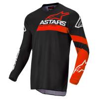 Alpinestars - Alpinestars Racer Chaser Youth Jersey - 3772422-1303-L - Black/Bright Red - Large - Image 1