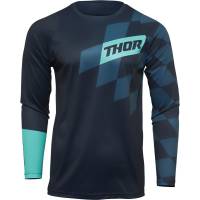 Thor - Thor Sector Birdrock Youth Jersey - 2912-2001 - Midnight/Mint - Large - Image 1