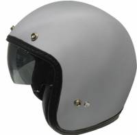 Zoan - Zoan 3/4 Retro Solid Helmet - 032-146 - Silver - Large - Image 1