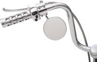 Drag Specialties - Drag Specialties Custom Smooth Back Round Mirror - 4in. - KA-1-BC4 - Image 2