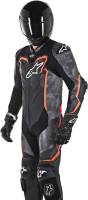 Alpinestars - Alpinestars GP Plus Camo One-Piece Leather Suit - 3150718-994-52 - Black Camo/Red Fluo - 42 - Image 2