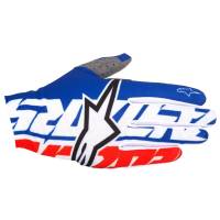 Alpinestars - Alpinestars Design One Dune Gloves - 3562517723LG - Blue/White/Red - Large - Image 1