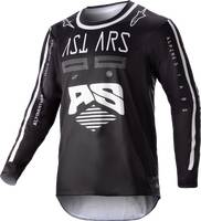 Alpinestars - Alpinestars Racer Found Youth Jerseys - 3771623-10-MD - Black - Medium - Image 1
