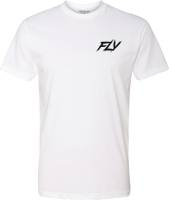 Fly Racing - Fly Racing Fly Formula T-shirt - 352-0082L - White - Large - Image 1