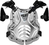 Fly Racing - Fly Racing Convertible II Protective Gear - 8000300032 - Clear/Silver - OSFM - Image 1
