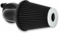 Arlen Ness - Arlen Ness Monster Sucker Air Cleaner Kit - Black - 81-039 - Image 1