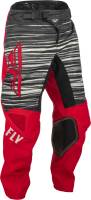 Fly Racing - Fly Racing Kinetic Wave Youth Pants - 375-53726 - Red/Gray - 26 - Image 1