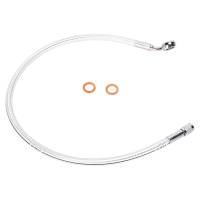 Magnum - Magnum Sterling Chromite II Designer Series ABS Front Upper Brake Line - 7/16in., 35deg. Banjo - 22in. - AS37922 - Image 1