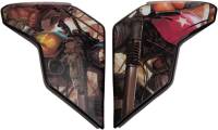 Icon - Icon Side Plate for Airflite Helmet - Pleasuredome3 Brown - 0133-1223 - Image 1