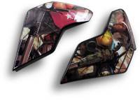 Icon - Icon Side Plate for Airflite Helmet - Pleasuredome3 Brown - 0133-1223 - Image 2