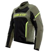 Dainese - Dainese Air Frame 3 Tex Jacket - 2017300003-60L-54 - Army Green/Black/Fluorescent Yellow - 54 - Image 1