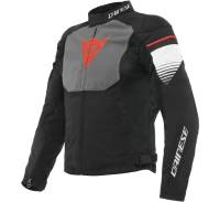 Dainese - Dainese Air Fast Tex Jacket - 201735258-E81-54 - Black/White/Gray - 44 - Image 1
