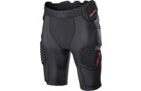 Alpinestars - Alpinestars Bionic Pro Protection Shorts - 6507523-13-XXL - Black/Red - 2XL - Image 1