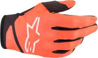 Alpinestars - Alpinestars Radar Youth Gloves - 3541822-41-S - Orange/Black - Small - Image 1