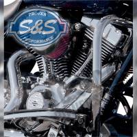 S&S Cycle - S&S Cycle Stealth Air Cleaner Cover - Dished Bobber - Black - 170-0123 - Image 2