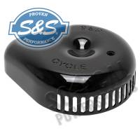 S&S Cycle - S&S Cycle Stealth Air Cleaner Covers - Slasher Teardrop - Gloss black - 170-0533 - Image 2