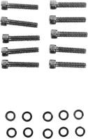 Drag Specialties - Drag Specialties Cam Cover Black Chrome Socket-Head Bolt Set - Knurled - MK373BK - Image 2