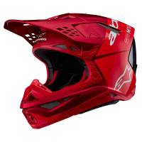 Alpinestars - Alpinestars Supertech S-M10 Flood Helmet - 8301023-3003-S - Red Fluo/Red Matte & Glossy - Small - Image 1