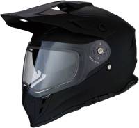 Z1R - Z1R Range Solid Snow Helmet with Dual-Lens Shield - 0121-1143 - Flat Black - X-Small - Image 2