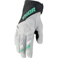 Thor - Thor Spectrum Womens  Gloves - 3331-0271 - Black/Mint - X-Large - Image 1