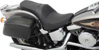 Drag Specialties - Drag Specialties One-Piece Solo Style Seat with Driver Backrest Option - Smooth - 0802-0729 - Image 2