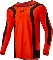 Alpinestars - Alpinestars Fluid Lurv Jersey - 3762024-411-XL - Hot Orange/Black - X-Large - Image 1