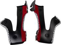 Moose Racing - Moose Racing Cheek Pads for F.I. Vaporwave Youth Helmets - Gray - Sm - 01343625 - Image 1