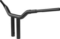 LA Choppers - LA Choppers One-Piece Kage Fighter Handlebars - 12in. Rise - Gloss Black - LA-7343-12B - Image 2