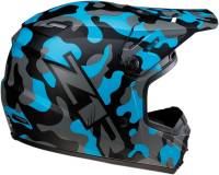 Z1R - Z1R Rise Ascend Graphic Youth Helmet - 0111-1267 - Camo/Blue - Small - Image 2