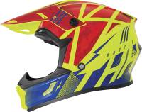 THH Helmets - THH Helmets T710X Battle Helmet - 646395 - Red/Blue - Small - Image 1
