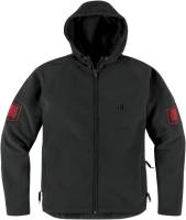 Icon - Icon Hoodlux Jacket - 3050-1788 - Black - 2XL - Image 1