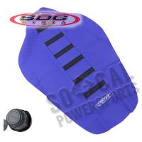 SDG - SDG 6-Rib Gripper Seat Cover - Blue Cover/Black Ribs - 95916KBB - Image 2