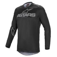 Alpinestars - Alpinestars Fluid Graphite Jersey - 3762321-111-M - Black/Dark Gray - Medium - Image 1