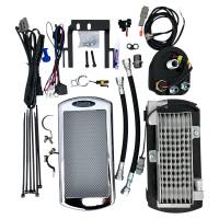 UltraCool - UltraCool Above Regulator Mounted Oil Cooler Kit - Chrome - ST-1C - Image 1