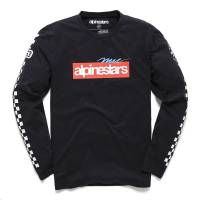 Alpinestars - Alpinestars Again Premium Long-Sleeve Shirt - 12107100010XL - Black - X-Large - Image 1