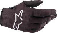 Alpinestars - Alpinestars Radar Youth Gloves - 3541822-10-S - Black - Small - Image 1