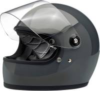Biltwell Inc. - Biltwell Inc. Gringo S Solid Helmet - 1003-109-101 - Gloss Storm Gray - X-Small - Image 3