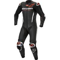 Alpinestars - Alpinestars GP-R7 One Piece Leather Suit - 3150125-1231-58 - Black/Red/White - 58 - Image 1