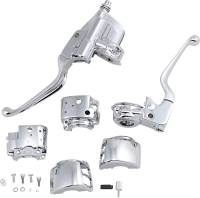 Drag Specialties - Drag Specialties Chrome Handlebar Control Kit with Mechanical Clutch without Switch - 0610-0530 - Image 1