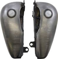 Drag Specialties - Drag Specialties Fat Bob Style Flat-Side Gas Tank - 5-Gal. - 011242-BX36 - Image 1