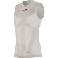 Alpinestars - Alpinestars Tech Summer Tank Top - 1752017-198XL/2 - Silver/Red - XL-2XL - Image 1