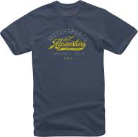Alpinestars - Alpinestars Motor T-Shirt - 1210-72020-70-LG - Navy - Large - Image 1