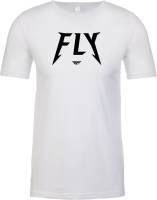Fly Racing - Fly Racing Fly Master Youth T-Shirt - 354-0321YL - White - Large - Image 1