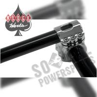 Klock Werks - Klock Werks Klip Hanger Handlebar Kit - 5in. End Rise - Black/Chrome - KW06-01-9011-BC - Image 2