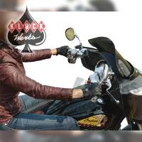 Klock Werks - Klock Werks Klip Hanger Handlebar Kit - 5in. End Rise - Black/Chrome - KW06-01-9011-BC - Image 3